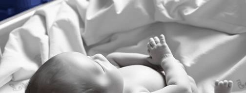 newborn baby just after birth, hospital setting, tender moment